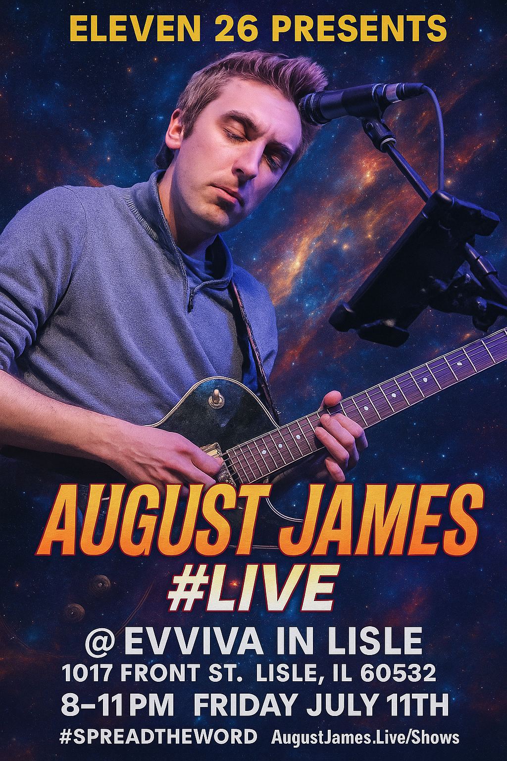August James Live At Evviva